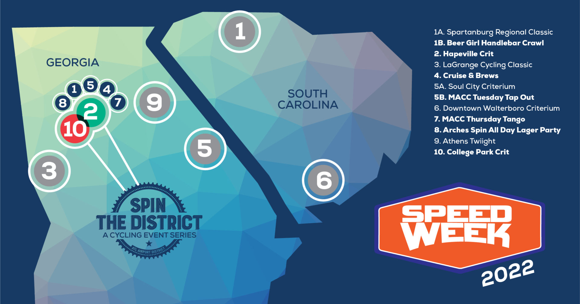 Week of Events Spin The District